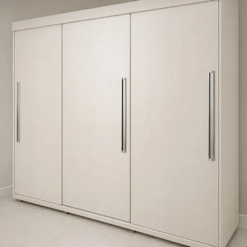GUARDA ROUPA ENORME EM MDF MANDEI FAZER PAGUEI 14,000 VENDO POR 7,000 USADO POUCO