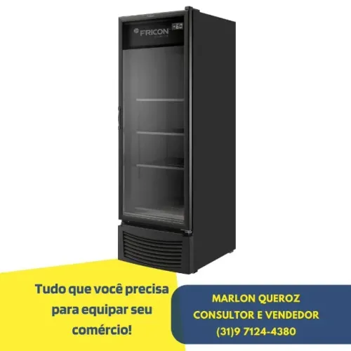 Cervejeira Porta de Vidro 569L Imbera com Iluminação