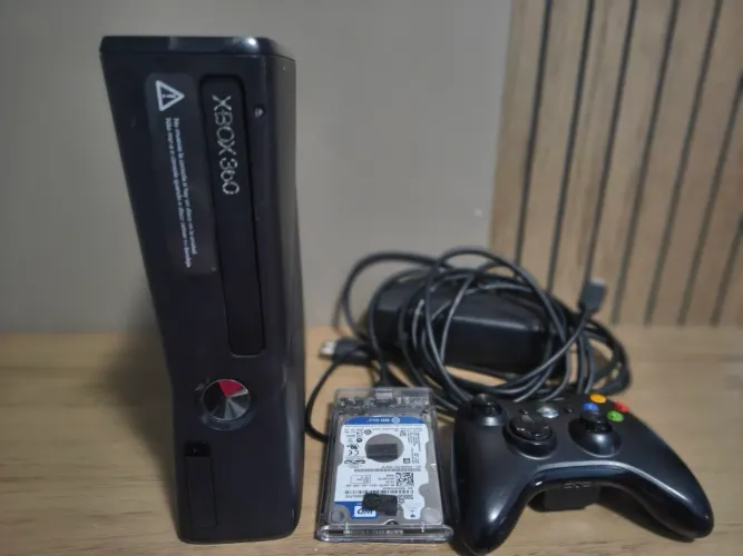 Xbox 360 desbloqueado rgh/jtag hd 500gb 85 jogos