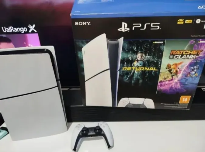 Ps5 Slim 1T em estado de novo