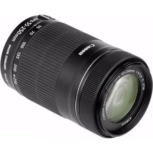 Lente Canon 55-250 Macro 0.85/2.8ft