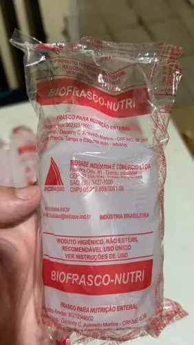 Biofrasco-Nutri BioBase 300 mL ? Frasco para Nutrição Enteral