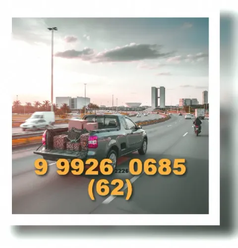 Frete no Setor Sudoeste, Pq. Amazônia, Jd. América, Setor Oeste, Setor Leste Vila Nova e C