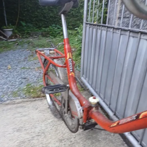 Bicicleta antiga monareta dobramatic original