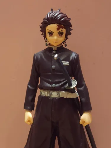 Action Figure Demon Slayer Tanjiro Kamado Collection no Kata Banpresto Original Bandai