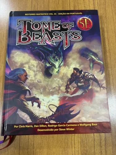 D&D Tome of Beast - livros dos monstros alternativo para quinta edição
