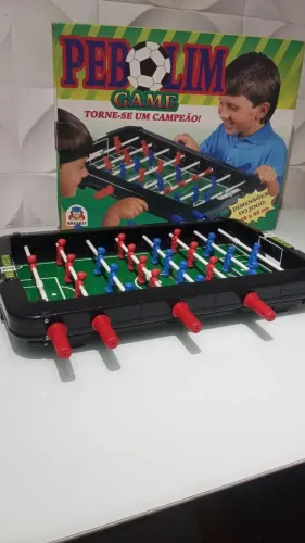 Jogo de mesa Pimbolim Novo