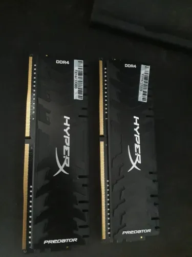 Memória DDR4 Kingston HyperX Predator 16gb (2x8gb) 3200 mhrtz