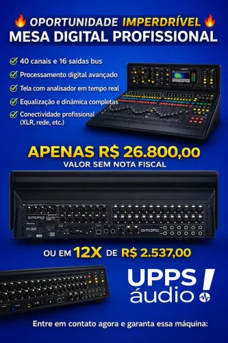 M32 Midas mesa de som digital