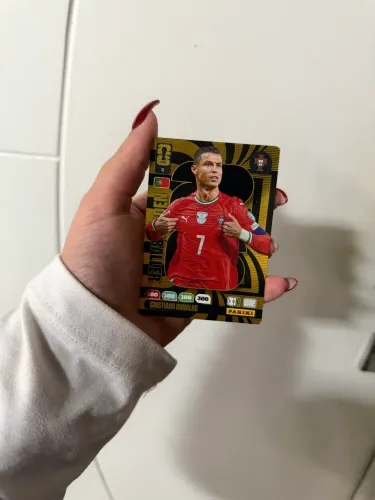Card Cristiano Ronaldo Gold 