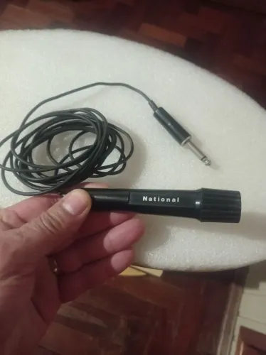 Microfone National (raro)