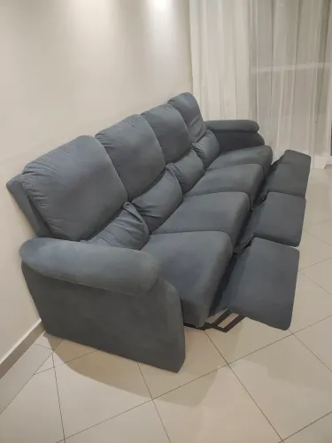 Sofá Reclinavel de 4 Lugares 2,80m x 0,90m