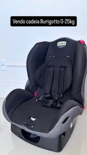 Vendo cadeirinha infantil para carro da Burigoto modelo Unika