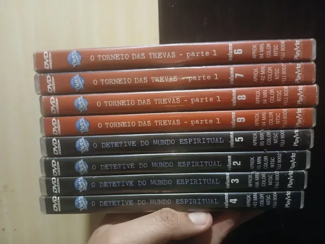 Coleção yu yu Hakusho em DVD PlayArte