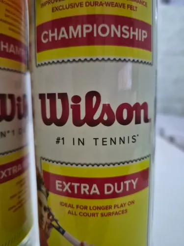 2 kit bolas de tênis Wilson nr 1 Extra Duty