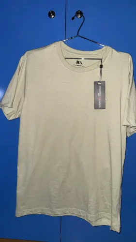 Camiseta reserva slim creme