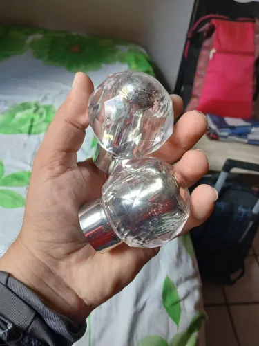 Ponteira bola de cristal cortina varão 28mm