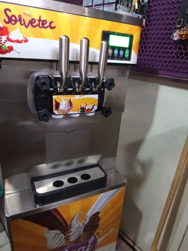 máquina de sorvete expresso