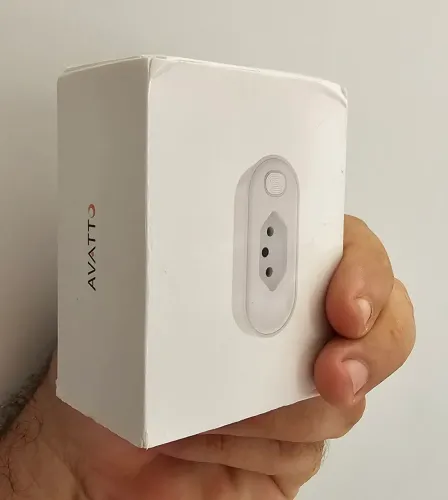 Tomada Inteligente Avatto. Para Alexa ou Google. Fácil instalação.
