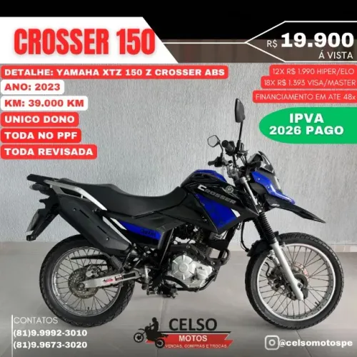 CROSSER 150 Z 2023 ABS c/39.000km Financio em até 48x
