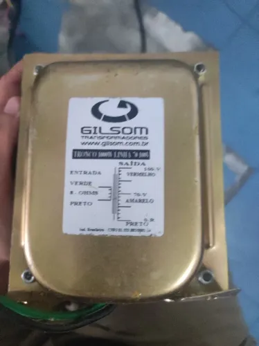 TRANSFORMADOR DE ÁUDIO GILSOM 70V/100V À VENDA