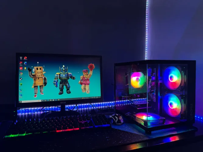 PC GAMER XEON COMPLETO COM PLACA DE VÍDEO - R$1.699,00 PIX
