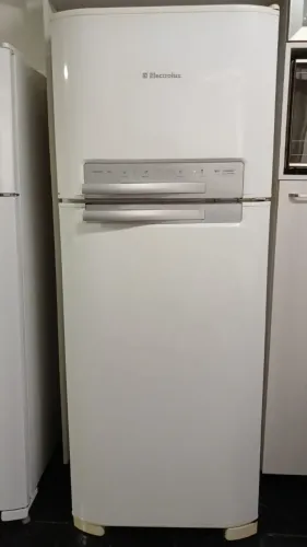 Geladeira/Refrigerador Electrolux Frost Free - Duplex 430L Celebrate Blue Touch DF50