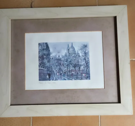 Tela/moldura para decoração da casa. (De madeira)