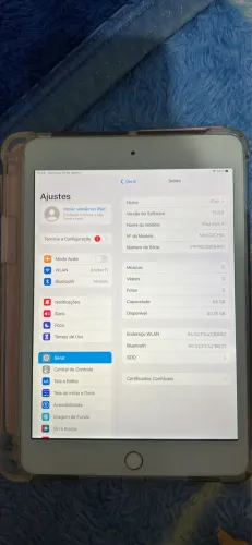 iPad Mini 4 32GB + acessórios ? R$ 450
