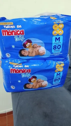 Fraldas turma da Mônica