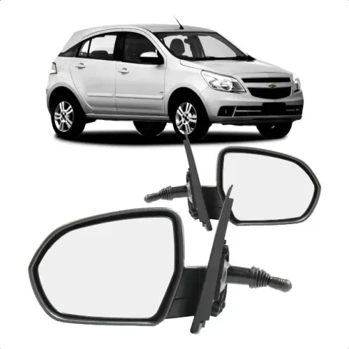 Retrovisor Manual Esquerdo Agile 2010/14 Nova Montana 2011/20 original da GM.