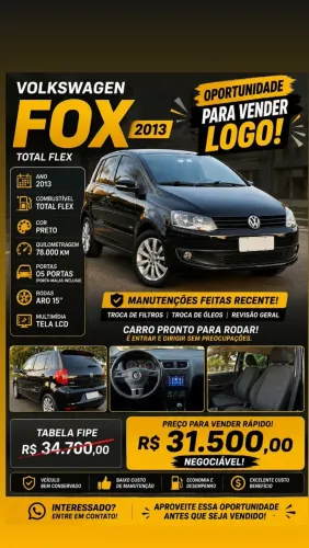 Volkswagen Fox 1.0 MI Total Flex 8V 5P 2013