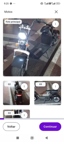 Moto scooter elétrica