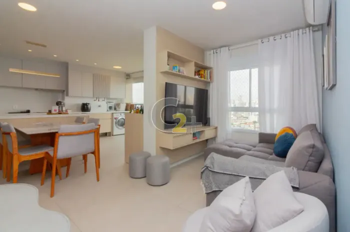Apartamento à venda na Barra Funda, 2 quartos, sendo 1 suíte, e 1 vaga