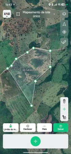 Área 60 hectares