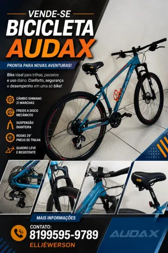 Bike Audax Semi Nova