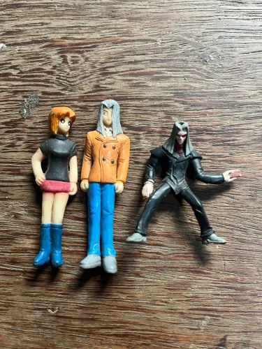 Lote bonecos Miniaturas Yu-Gi-Oh