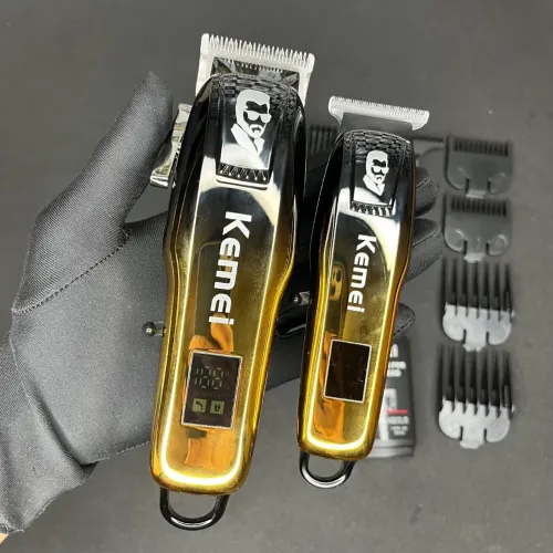 Combo - KEMEI Máquina de corte + Acabamento
