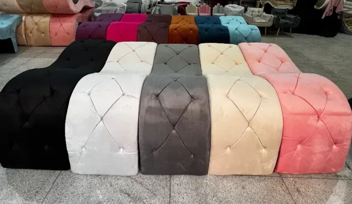 Maca Ondulada Luxo Estofada (grátis almofada e degrau na cor escolhida da maca)