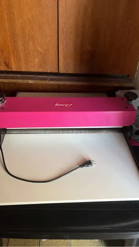 Máquina de corte de vinco 80cm elétrica 