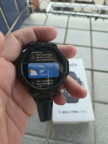 Amazfit T-REX 3 PRO 48mm ( T REX 3 PRO ) - NF-Agosto/2026-Pouco Usado Impecável
