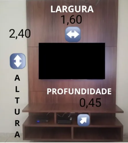 Painel de tv