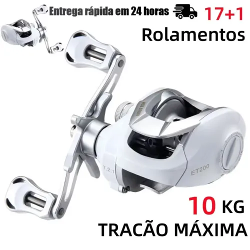 Carretilha et200 usada poucas vezes