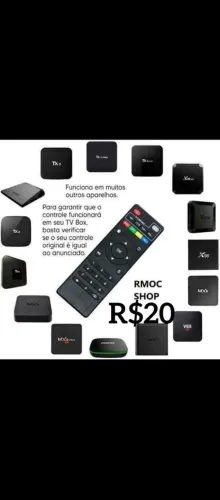 Controle para tv box