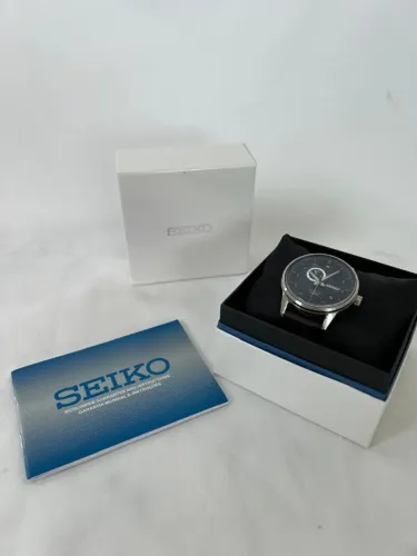 Relógio Seiko Discover More Automático Azul (SSA391) - Kit Completo