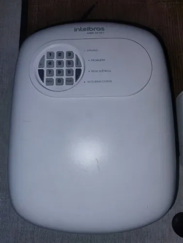 Central Alarme Intelbras ANM 24 Net App Celular + 3 Sensores Pet