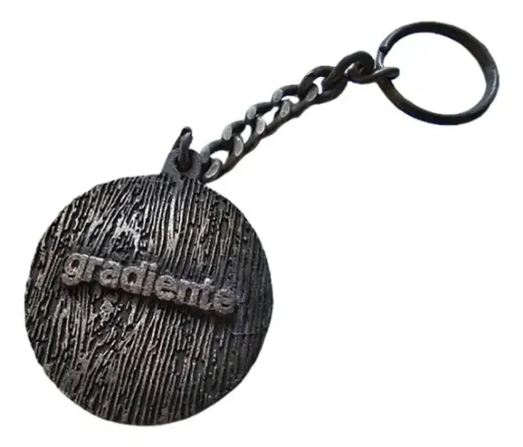 Chaveiro Antigo Redondo Gradiente Celebration P/ Colecionar