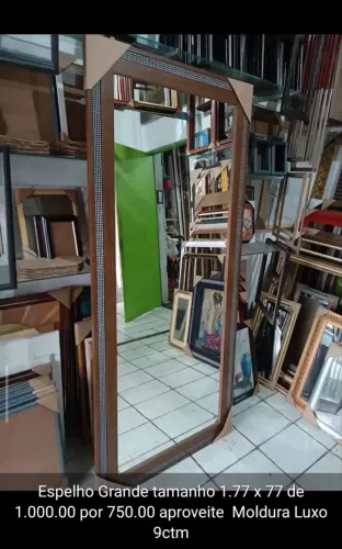 Espelho de Luxo Marca Moldurarte 
