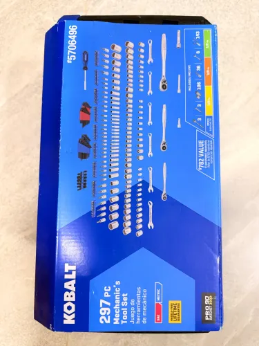 Kit Ferramentas Kobalt 297 Peças