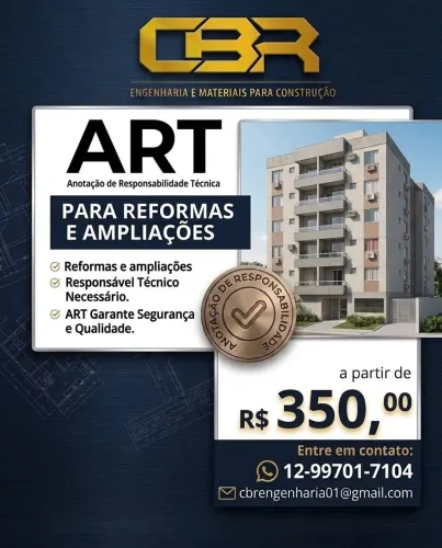 ART e Laudo de Reformas de Engenharia 